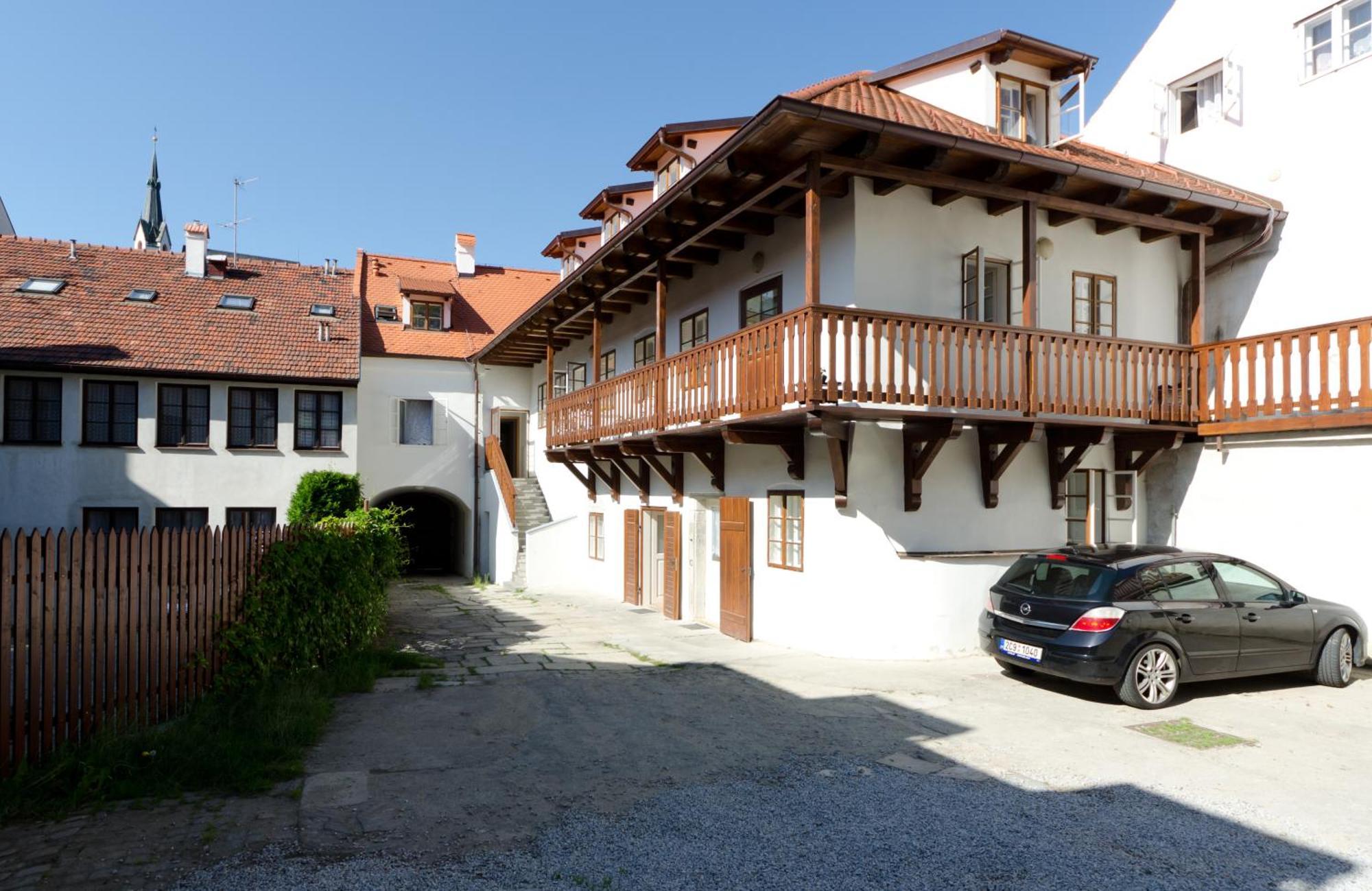 Pension Rosa Cesky Krumlov Bagian luar foto